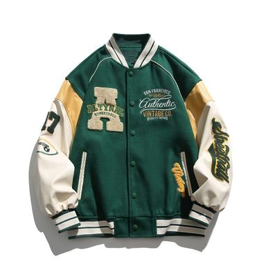 Camiseta de béisbol para chaquetas de hombre.