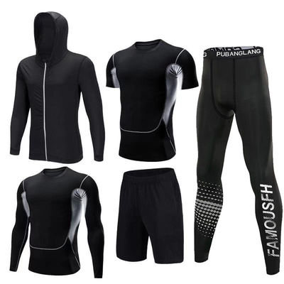 Adultos Pantalones de entrenamiento ajustados Seca rápida Traje deportivo Impreso Pantalones deportivos de carreras