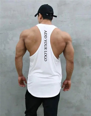 RTS OEM Impresión Digital Gimnasio Cortado Tank sin mangas para el deporte de los hombres