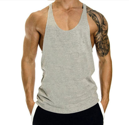 RTS OEM Impresión Digital Gimnasio Cortado Tank sin mangas para el deporte de los hombres