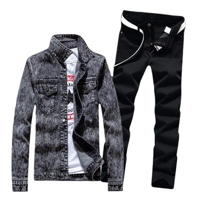 Categoría de productos comerciales hombre de negocios hombre de 35 años chaqueta de denim para hombre