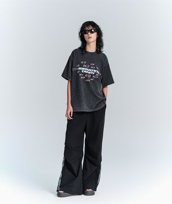 100% de algodón Hombres Mujeres camisetas de manga corta DTG Impresión de pantalla Puff Acid Camisetas lavadas