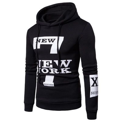 Pullover de patrón sólido sudadera deportiva de lana con capucha y juego de joggers para hombres