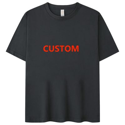 Camiseta azul claro de color caja rápida seca camisas de color beige para imprimir antiarrugas verano