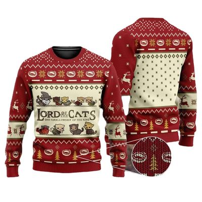 XMAMLON Camiseta de cuello redondo a medida ropa de hombre casual suéter de Navidad suéter impreso