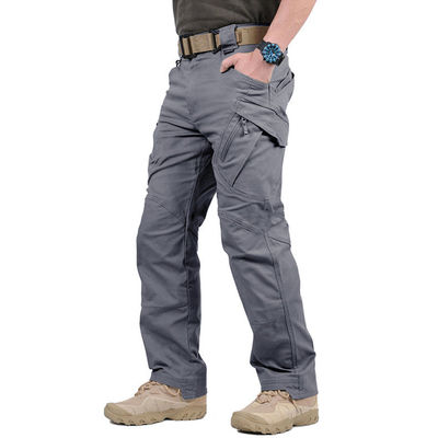 Pantalones de corredor personalizados negros Pantalones rectos a prueba de agua Pantalones de sudor personalizados Pantalones
