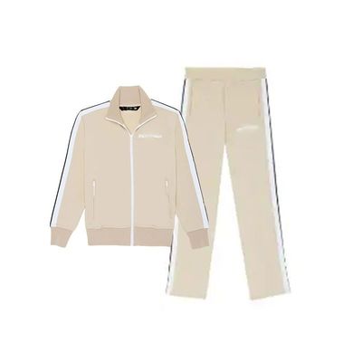 Unisex con cremallera bordada para correr ropa callejera Impresión por transferencia de calor