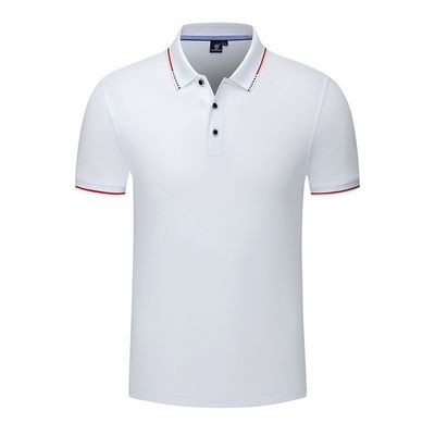 Camiseta de polo de manga corta personalizada para hombres para actividades de trabajo y publicidad