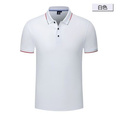 Camiseta de polo de manga corta personalizada para hombres para actividades de trabajo y publicidad