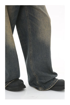 Apoyo 7 días Muestra de pedido Tiempo de entrega 2023 Vintage Distressed Jeans para hombres