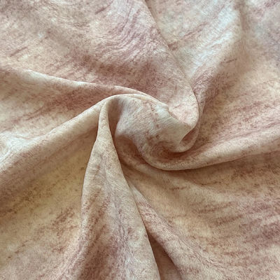65 gramos de mezcla de lana de feltro de papel estampado Jacquard Acetato de poliéster tela de satén para el vestido