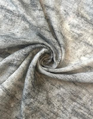 65 gramos de color personalizado Impreso de prendas de vestir Trajes Lana Acetato Tejido de mezcla