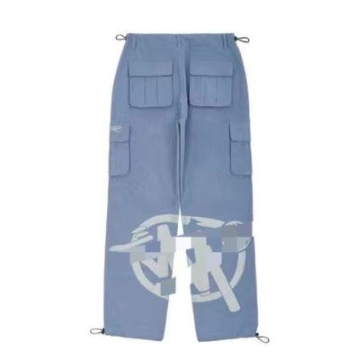 XMAMLON Calzoncillos ligeros de época de otoño pantalones de hombre con logotipo impreso a medida