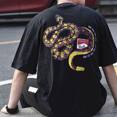 Popularidad juvenil Camiseta de patinaje sin cuello para 18-24 años