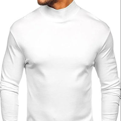 Camiseta de manga larga de hombre suéter camiseta interior soporte 7 días tiempo de entrega de la orden de la muestra
