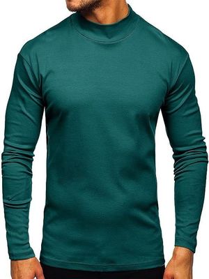 Camiseta de manga larga de hombre suéter camiseta interior soporte 7 días tiempo de entrega de la orden de la muestra