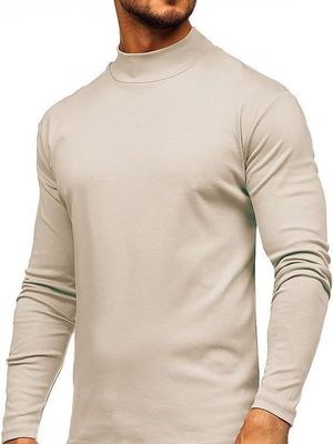 Camiseta de manga larga de hombre suéter camiseta interior soporte 7 días tiempo de entrega de la orden de la muestra