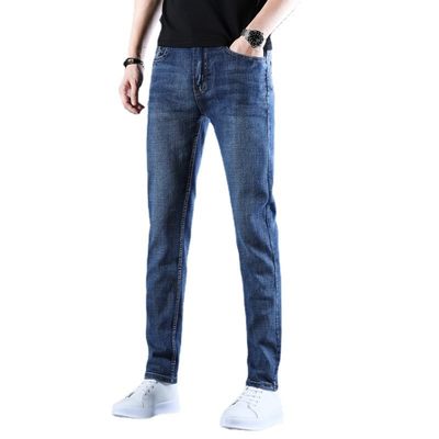 XMAMLON RTS Pantalones de hombre Jeans regulares con tecnología de lavado y resistencia al viento