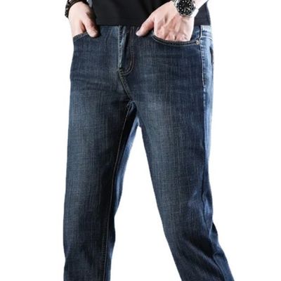 Vestidos de calle para hombres Jeans con cremallera con diseño y bolsillos de impresión de mosca artesanal especial Lavado
