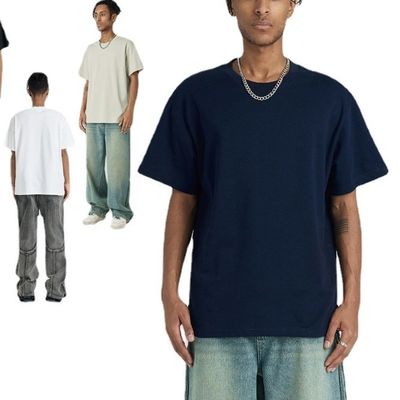 Camiseta secada rápida personalizada 190G RTS para hombres estilo casual de punto Método de tejido de punto