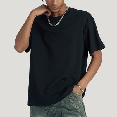 Camiseta secada rápida personalizada 190G RTS para hombres estilo casual de punto Método de tejido de punto