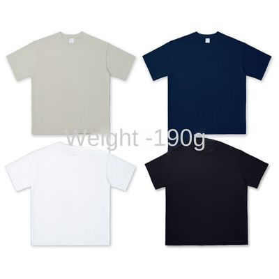 Camiseta secada rápida personalizada 190G RTS para hombres estilo casual de punto Método de tejido de punto