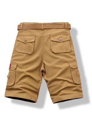 Calzoncillos de carga para hombres de material grueso de algodón con bolsillo