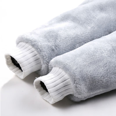 Tejido de punto M-6XL Camiseta de peluche Conjunto de tamaño grande abrigo con capucha Cardigan para hombres
