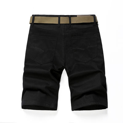 Calzoncillos de entrenamiento masculino de tela de poliéster con diseño de color simple y sólido
