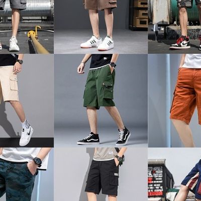 2023 Festival de Primavera Calzoncillos masculinos con bolsillos grandes y tejido transpirable
