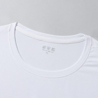 Seco rápido de verano personalizado con manga corta gimnasio Use ropa de gran tamaño para camisetas de hombre