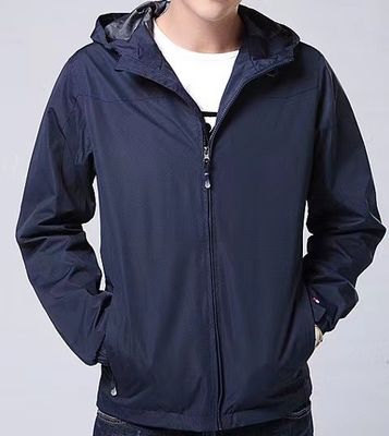 Logotipo personalizado chaquetas impermeables en blanco y de talla más chaqueta de deporte masculino XMAMLON