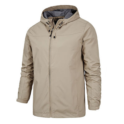 Logotipo personalizado chaquetas impermeables en blanco y de talla más chaqueta de deporte masculino XMAMLON