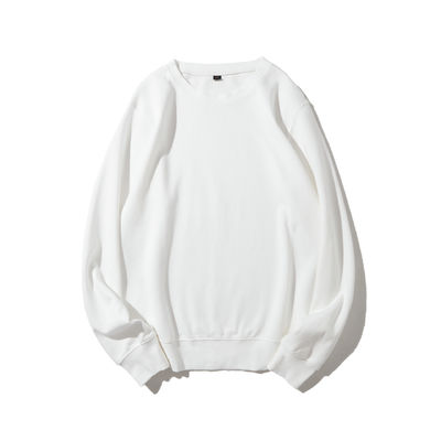 300g de doble cara de punto de cuello de equipo de ropa con capucha de hombre sudaderas para la salud de invierno