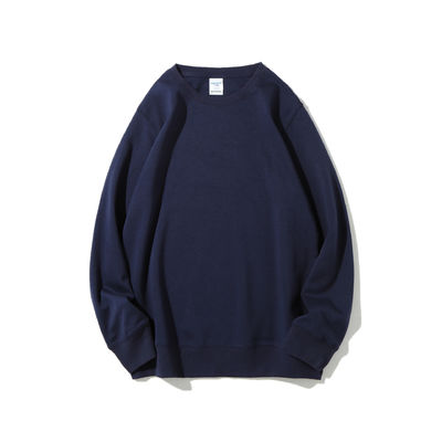300g de doble cara de punto de cuello de equipo de ropa con capucha de hombre sudaderas para la salud de invierno
