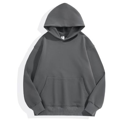 Camisetas con capucha de invierno para hombres Camisetas con capucha gruesas y ajustadas de fleece con hoodie de algodón XS-4XL 480g