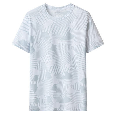 Verano UPF 50 UV Impreso camiseta logotipo personalizado Boxy Gym ropa de calle para hombres y mujeres