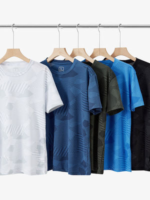Verano UPF 50 UV Impreso camiseta logotipo personalizado Boxy Gym ropa de calle para hombres y mujeres