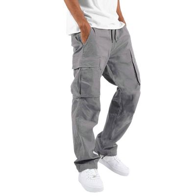 Otros Lavar algodón puro Carga masculina Kurta Pantalones formales para senderismo táctico por XMAMLON