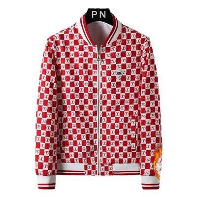 Chaqueta hombre chaqueta delgada decoración vintage impresión chaqueta masculina moda deportiva casual