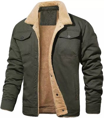 Calentador de invierno para hombres con protector regular sin relleno de algodón y sin detección de agujas