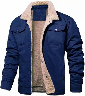 Calentador de invierno para hombres con protector regular sin relleno de algodón y sin detección de agujas