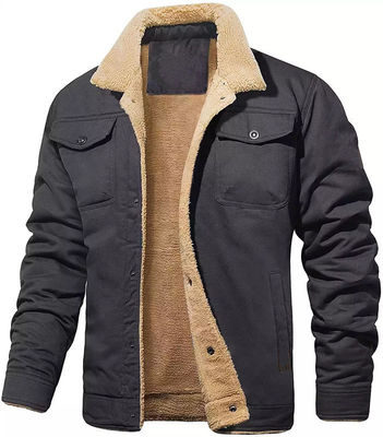 Calentador de invierno para hombres con protector regular sin relleno de algodón y sin detección de agujas