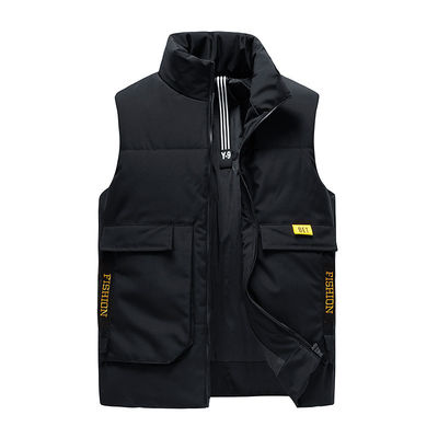 Vestido de algodón espeso para hombres con patrón Jacquard de longitud regular sin capucha Invierno 2024