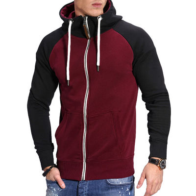 Suéter de fitness masculino sin forro para jóvenes Popularidad en diseño casual de manga Raglan