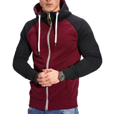 Suéter de fitness masculino sin forro para jóvenes Popularidad en diseño casual de manga Raglan