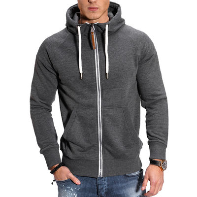 Suéter de fitness masculino sin forro para jóvenes Popularidad en diseño casual de manga Raglan