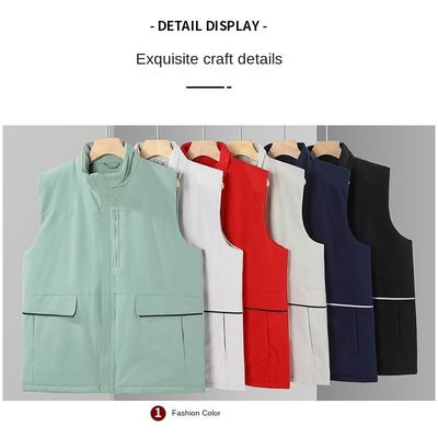 Vestidos de trabajo de algodón espesado con logotipo impreso personalizado para uso informal y activo