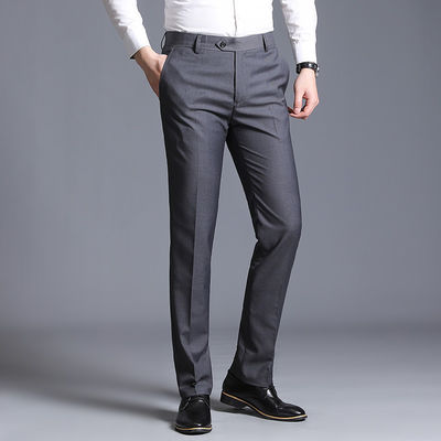 Pantalones para hombres de lujo y receso para negocios y ocasiones formales