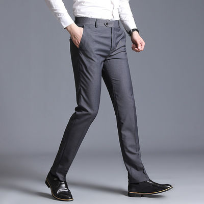 Pantalones para hombres de lujo y receso para negocios y ocasiones formales